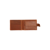 Portefeuille en cuir Chesterfield-Curtis Cognac