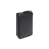 Porte-monnaie en cuir Chesterfield-Sionel Noir