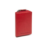 Porte-monnaie en cuir Chesterfield-Sionel Rouge