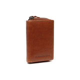 Porte-monnaie en cuir Chesterfield-Sionel Cognac