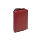 Porte-monnaie en cuir Chesterfield-Lenwick Rouge