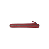 Portefeuille zippé en cuir Chesterfield-Cantara Rouge