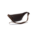Sac banane Brana en cuir Chesterfield Marron