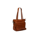 Sac à main Shopper en cuir Chesterfield-Alicante Cognac