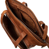 Sac à main Shopper en cuir Chesterfield-Alicante Cognac