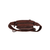 Sac en bandoulière Bremen en cuir Chesterfield Café