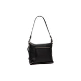 Sac à main en cuir Faro Chesterfield Noir