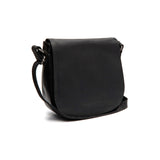 Sac à main besace en cuir Chesterfield-Everglades Noir