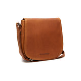 Sac à main besace en cuir Chesterfield-Everglades Cognac