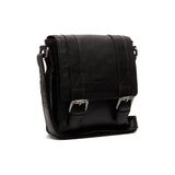 Petite sacoche en cuir Chesterfield-Ariano Noir