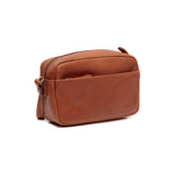 Sac à main en cuir avec bandoulière Arona Chesterfield Cognac