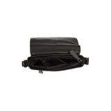 Petite besace en cuir Chesterfield-Lucian Noir