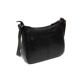 Sac à main à bandoulière en cuir Chesterfield-Loraine Noir