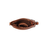 Sac à main en cuir Chesterfield-Navène Cognac