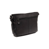 Sac à main en cuir avec bandoulière Aston Chesterfield Noir