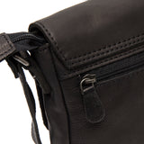 Sac à main besace en cuir Ann Chesterfield Noir