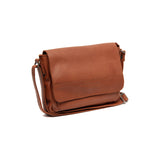 Sac à main besace en cuir Ann Chesterfield Cognac
