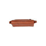 Sac à main besace en cuir Ann Chesterfield Cognac