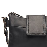 Sac à main en cuir Chesterfield-Calora Noir