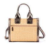 Sac à main Clover Paille Bronze - Mac Alyster