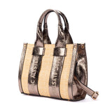 Sac à main Clover Paille Bronze - Mac Alyster