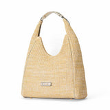 Sac porté épaule en paille Saint Malo Champagne
