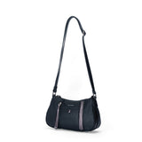 Sac à main trotteur Contraste Noir