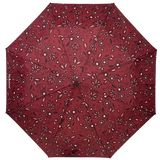 Parapluie canne X-TRA solide Isotoner Bandana Bordeaux