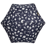 Parapluie X-TRA Solide Alpha Isotoner Fleur Marine