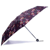 Parapluie Mini X-TRA Solide Isotoner Fleurs Pensées