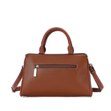 Sac à main Arty effet daim Cognac Mac Alyster