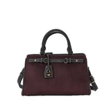 Sac à main Arty effet daim Marron Mac Alyster