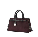 Sac à main Arty effet daim Marron Mac Alyster