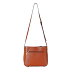Sac à main trotteur en cuir Lanora Cognac Mac Alyster