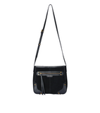 Sac à main trotteur en cuir Lanora Noir Mac Alyster