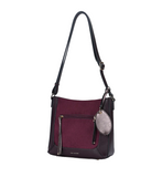 Sac à main en bandoulière Crystale Bordeaux Mac Alyster