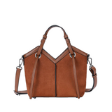 Petit sac cabas Captivante Marron Mac Alyster