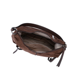 Sac besace Captivante Chocolat Mac Alyster