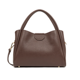 Sac à main en cuir Ida Marron Lancaster