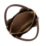 Sac à main en cuir Ida Marron Lancaster