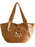 Sac porté épaule Camomille Pearl Sable