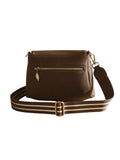 Sac à main en bandoulière M Camomille Chocolat