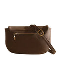 Sac à main en bandoulière Néflier Pearl Woomen Chocolat