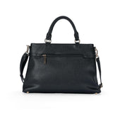 Sac à main effet velours Glysia Noir Mac Alyster
