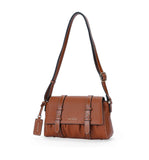 Sac à main à rabat Cold Cognac Mac Alyster