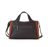Sac à main Fauve effet daim Cognac Mac Alyster
