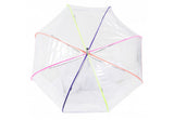 Parapluie Cloche Transparent Isotoner Néon