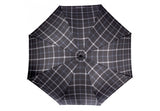 Parapluie pliant X-TRA Solide Crook Isotoner Carreaux