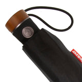 Folding umbrella X-TRA Solid Deluxe wood Isotoner 09487