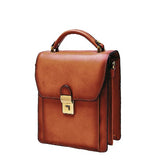 Katana Leather Clasp Satchel 63015
